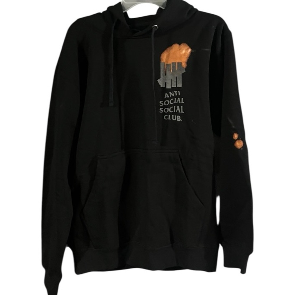 NEW Anti Social Social Club Black  Hoodie Sweater Sz Small